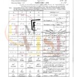 9 class math objective type g 2 lahore board 2024 Past PAPER