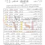 9 th class urdu objective type g 2 past paper lahore board 2023