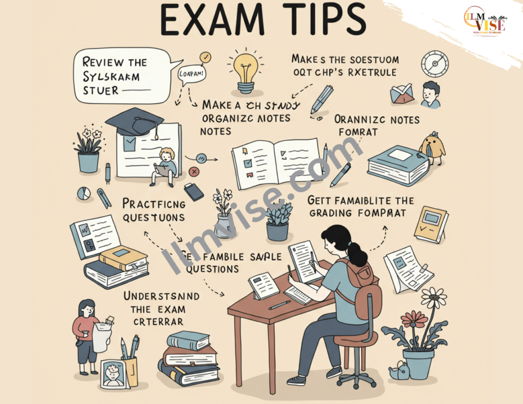 exam peraperation tips 2025 by ilmbise