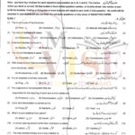 10TH CLASS BIOLOGY G2 OBJECTIVE TYPE PAST PAPER MULTAN BOARD 2021
