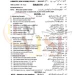 10TH CLASS CHEMISTRY G1 SUBJECTIVE TYPE PAST PAPER MULTAN BOARD 2019