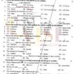 10TH CLASS ENGLISH G1 OBJECTIVE TYPE PAST PAPER GUJ BOARD 2018