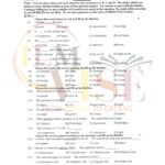 10TH CLASS ENGLISH G1 OBJECTIVE TYPE PAST PAPER MULTAN BOARD 2020
