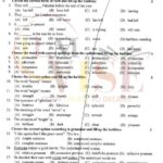 10TH CLASS ENGLISH G2 OBJECTIVE TYPE PAST PAPER GUJ BOARD 2018