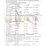 10TH CLASS ENGLISH G2 OBJECTIVE TYPE PAST PAPER GUJ BOARD 2019