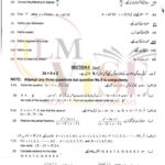 10TH CLASS MATH G1 SUBJECTIVE TYPE PAST PAPER MULTAN BOARD 2022(B)