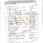 10TH CLASS MATH G2 OBJECTIVE TYPE PAST PAPER MULTAN BOARD 2023