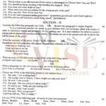 10th class English G2 Subjective type past paper FBD board 2018