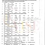 10th class English g1 objective type past paper Rawalpindi board 2023