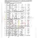10th class English g1 objective type past paper Rawalpindi board 2024