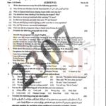10th class English g2 subjective type past paper Rawalpindi board 2023