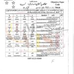 10th class Pak studie G1 Objective type past paper FBD board 2023