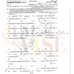 10th class computer g1 objective type past paper Rawalpindi board 2024