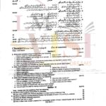 9th class CHEMISTRY SUbjective type g2 past paper RWP board 2021