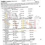 9th class ENGLISH Objective type g2 past paper RWP board 2019