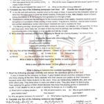 9th class ENGLISH SUbjective type g1 past paper RWP board 2022