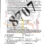 9th class ENGLISH SUbjective type g1 past paper RWP board 2023