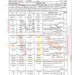 9th class ISLAMIYAT Objective type g 2 multan board 2024 past paper