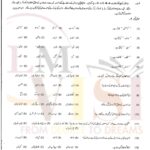 9th class URDU Objective type g 1 multan board 2022 past paper