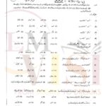 9th class URDU Objective type g 1 multan board 2023 past paper