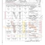 9th class computer objective type g2 past paper multan board 2024