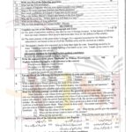9th class english SUbjective type g 2 multan board 2024 past paper