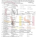 9th class english objective type g1 past paper SGD board 2022