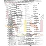 9th class english objective type g2 past paper SGD board 2019
