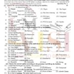 9th class english objective type g2 past paper SGD board 2022