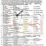 9th class english objective type g2 past paper SGD board 2023