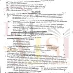 9th class english Objective type g 1 multan board 2022past paper