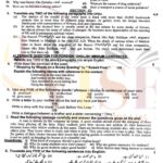 9th class english subjective type g1 GUJ board past paper 2022
