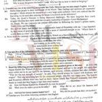 9th class english subjective type g1 past paper SGD board 2018