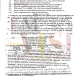 9th class english subjective type g1 past paper SGD board 2023