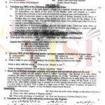 9th class english subjective type g2 GUJ board past paper 2022
