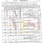 9th class islamiyat objective type g2 past paper SGD board 2018