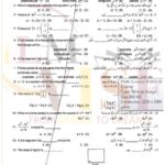 9th class math objective type g1 GUJ board past paper 2018