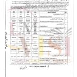 9th class physics objective type g2 past paper SGD board 2024