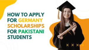  German university campus with international students – Germany Scholarship for Pakistani Students 2025

